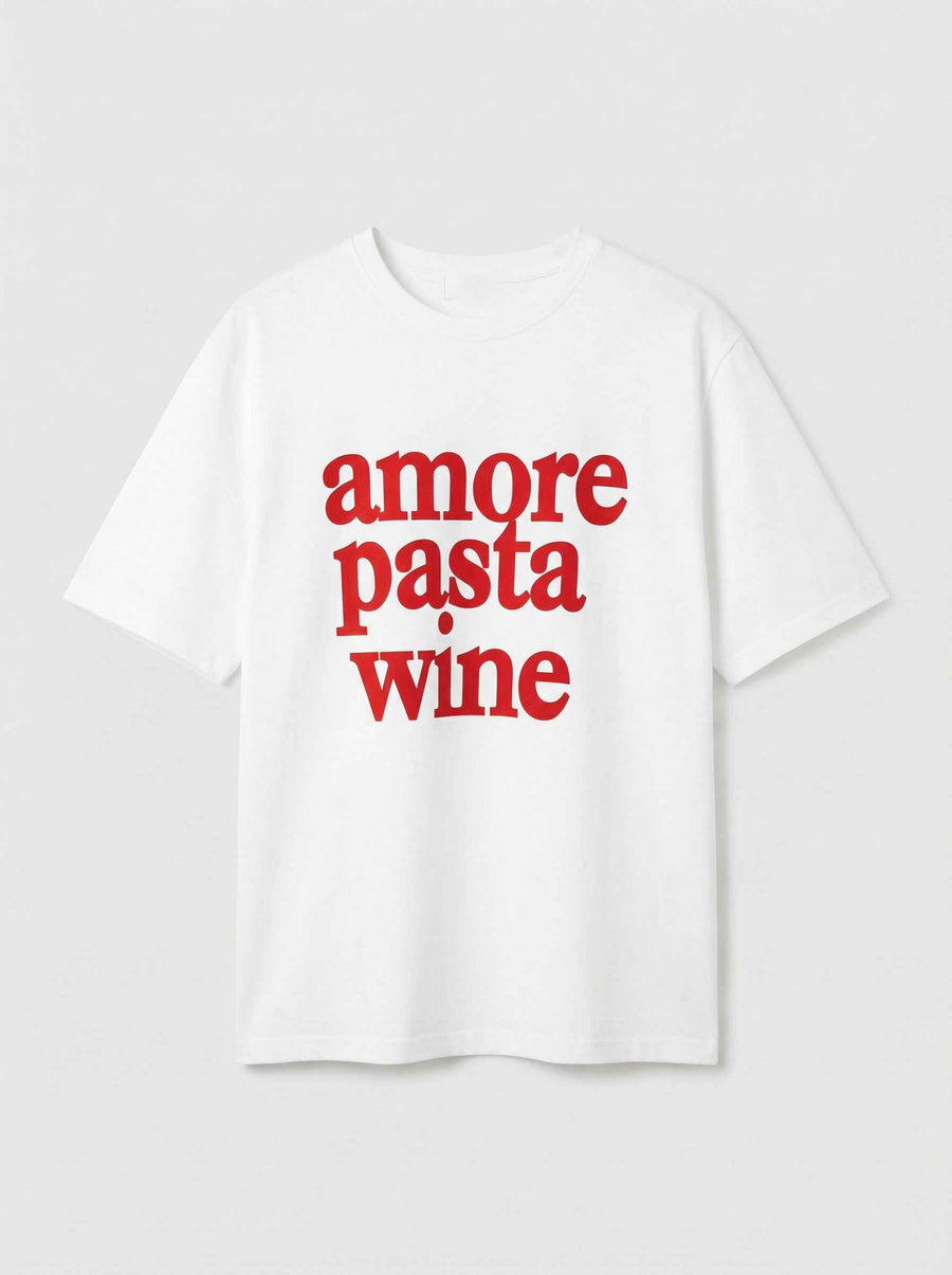 T-shirt Amore Pasta Wine