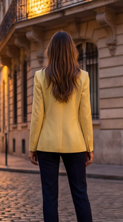 Blazer asymétrique élégant