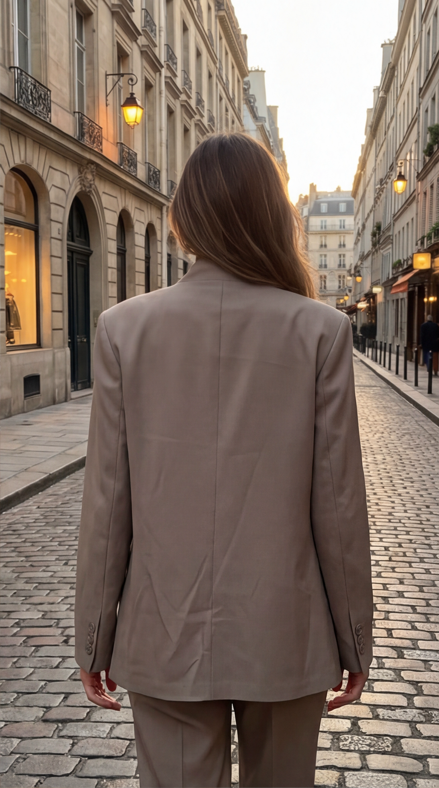 Blazer asymétrique élégant