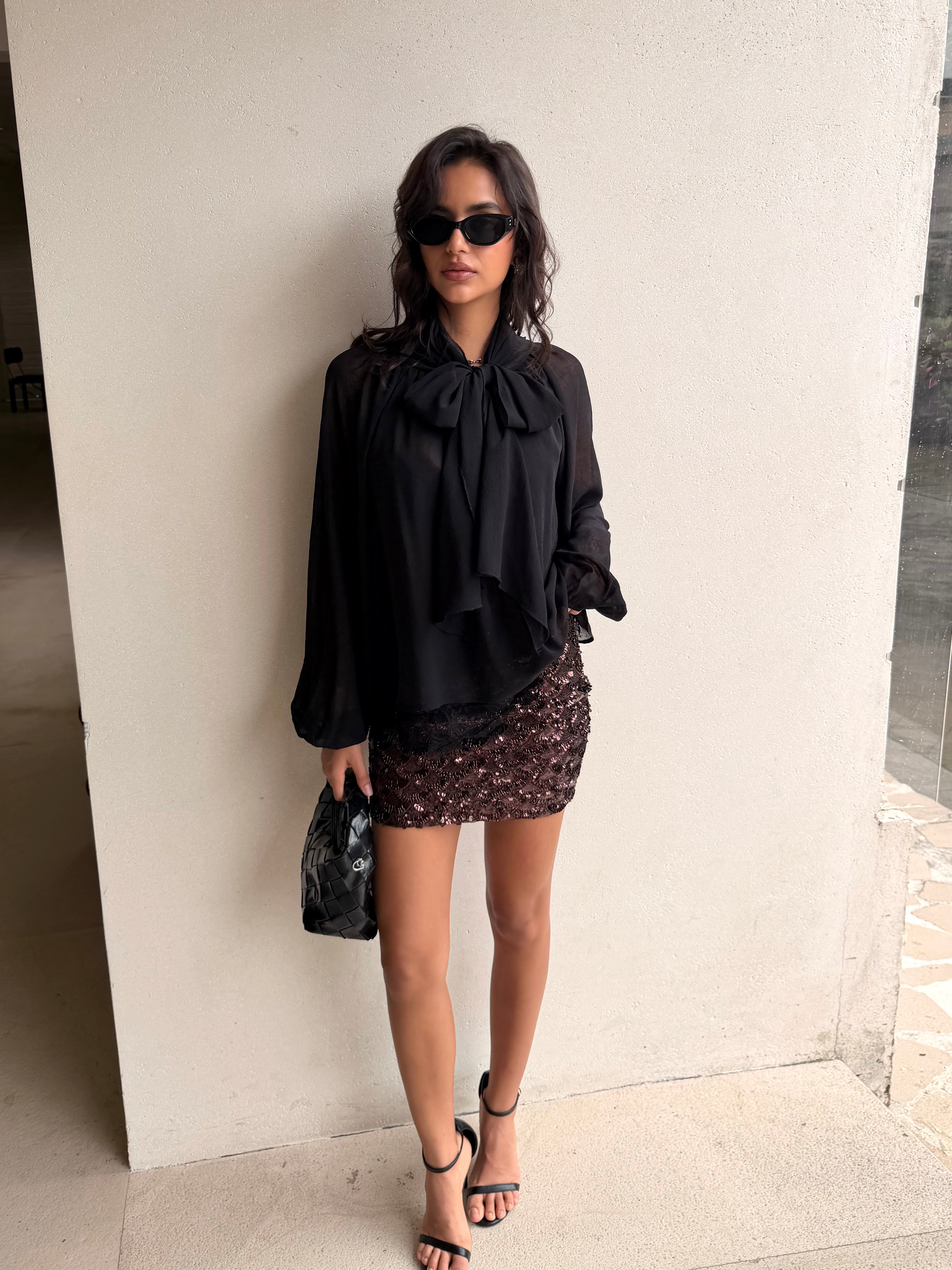 Jupe Nélia en Sequins