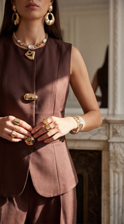 Blazer sans manches élégant