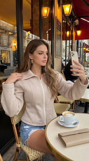 Veste néoprène cintrée