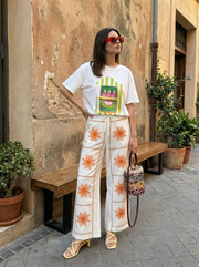 Pantalon Nina Blanc