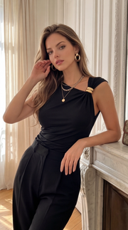 Débardeur à boucle ravissant