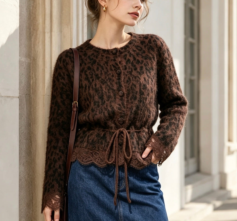 Pull Axelle Léopard