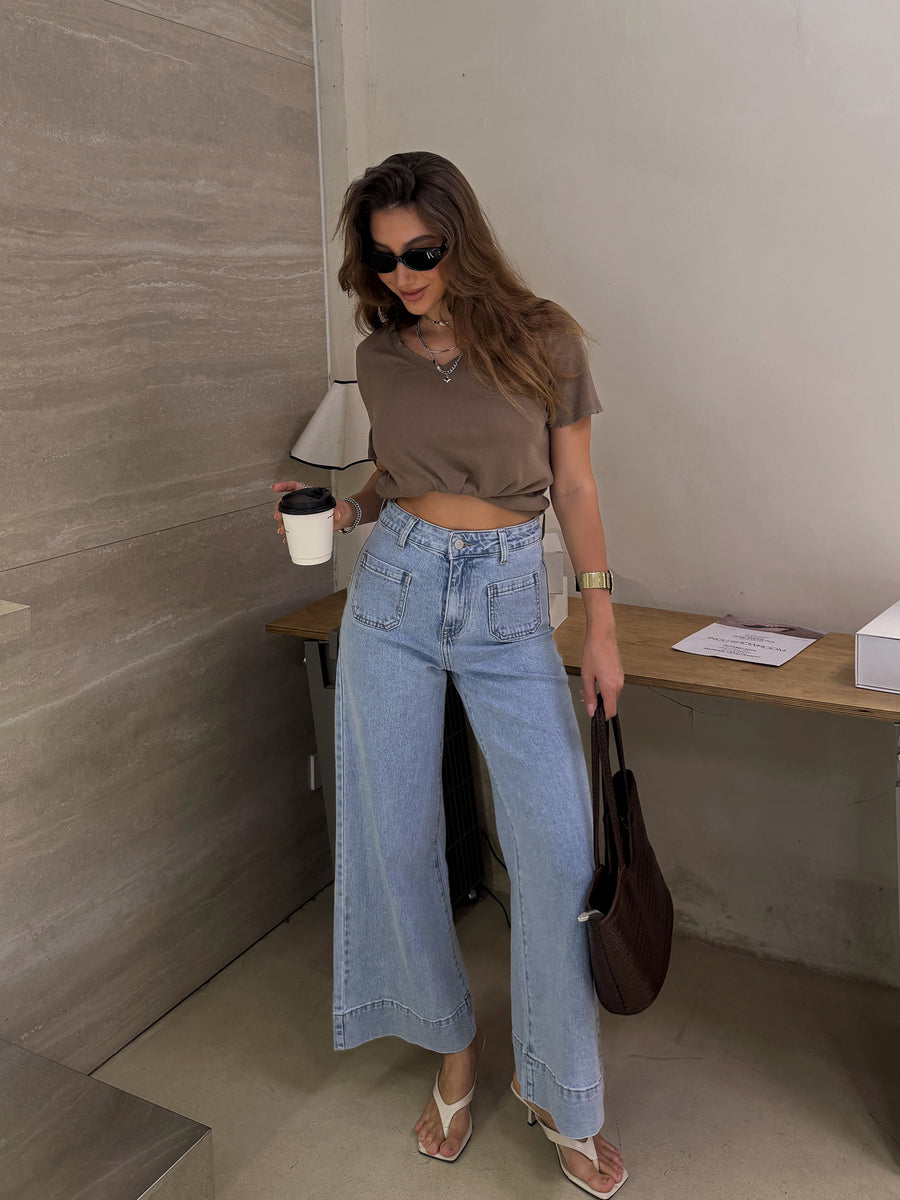 Jean deux poches devant