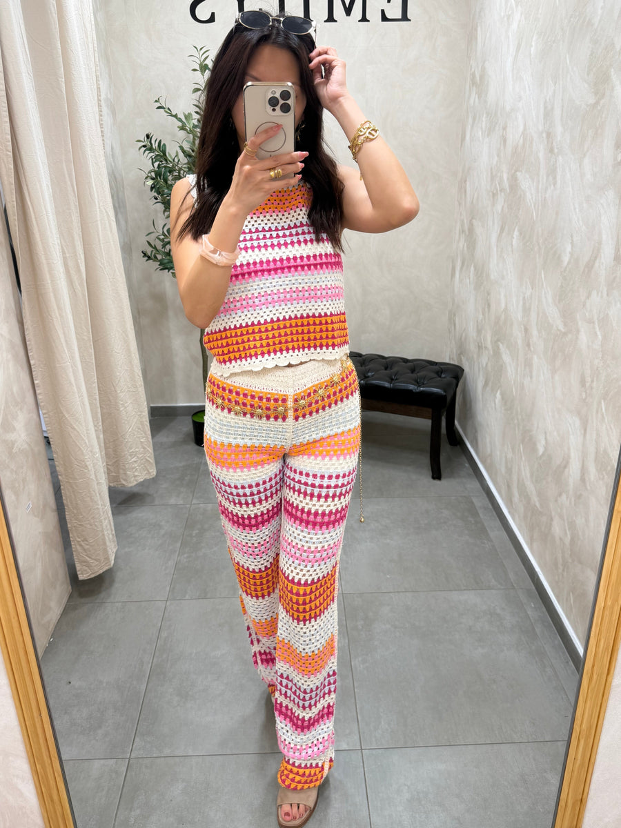 Top crochet Léna