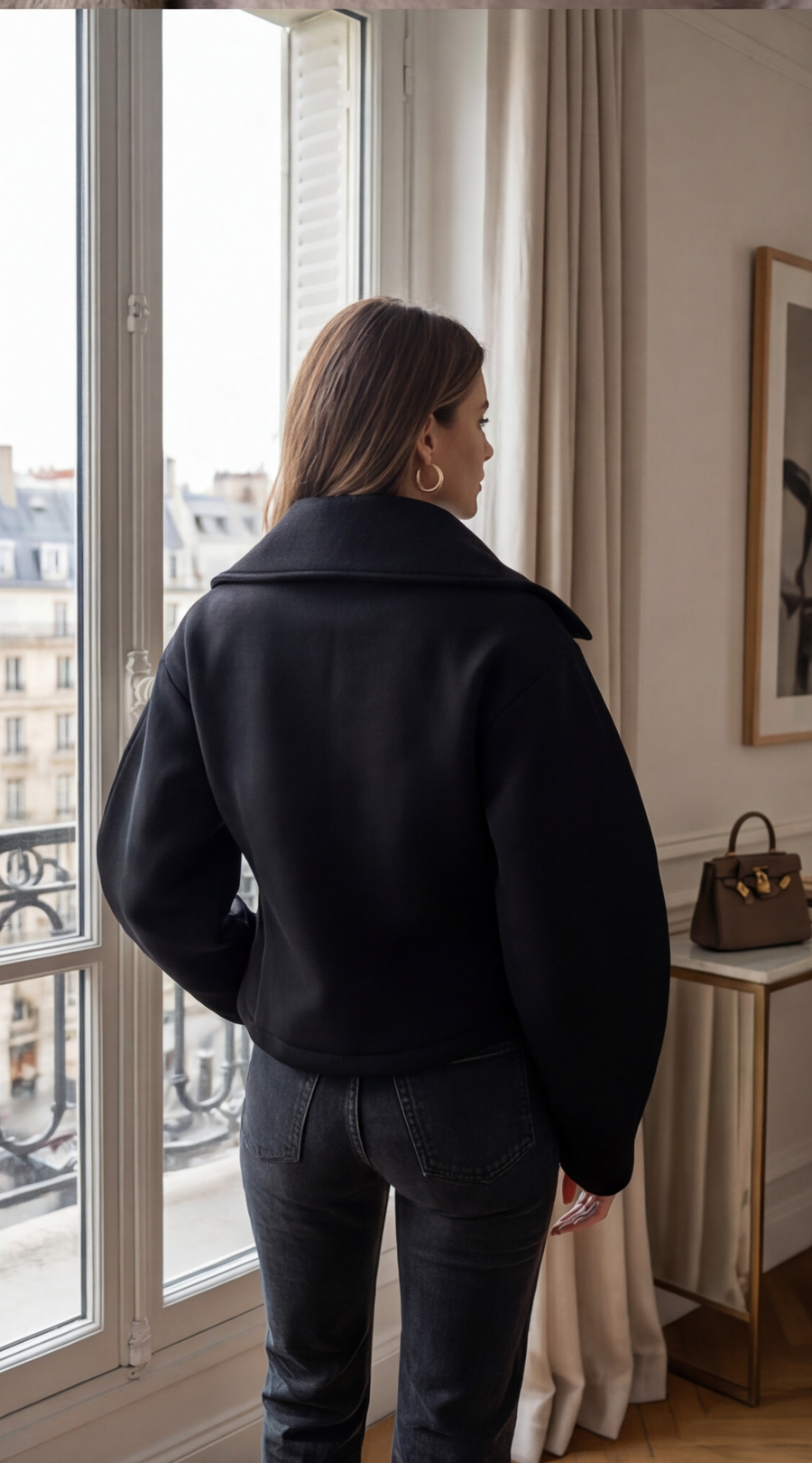 Veste néoprène cintrée