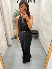 Robe en satin Alizé