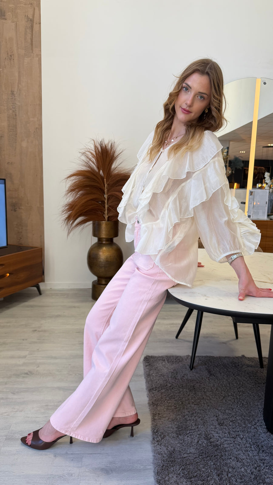 Chemise Légère à Franges Bohème Chic