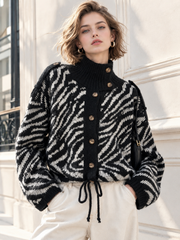 Pull Brune Zebre