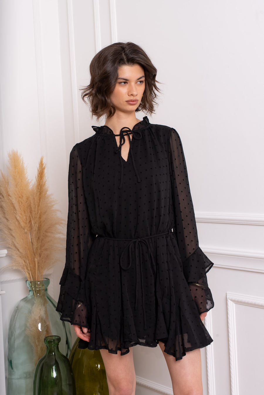Robe Faustine Noir