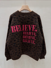 Gilet BELIEVE Léopard