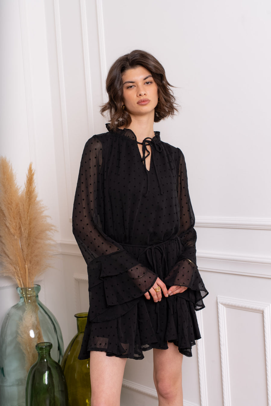 Robe Faustine Noir