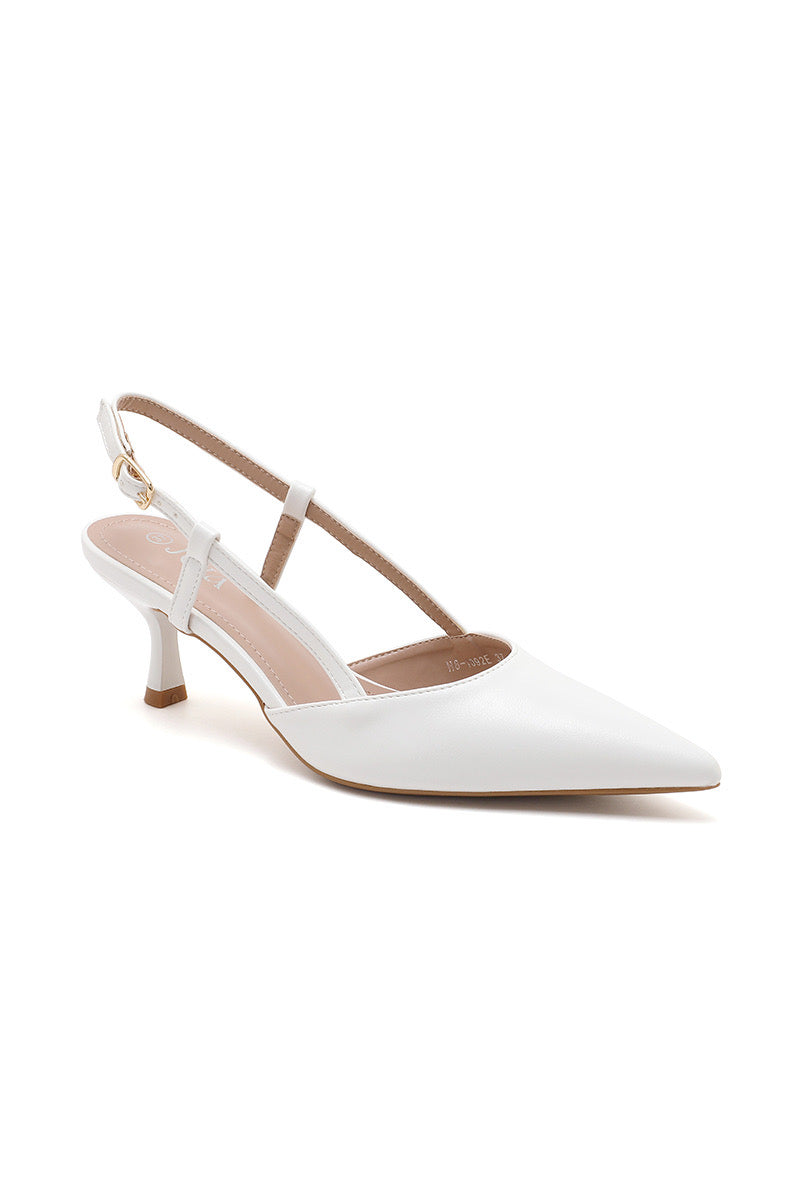 Escarpins blanc