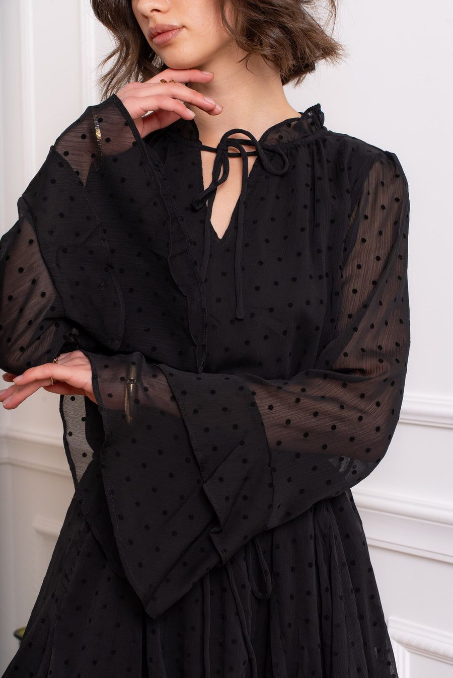 Robe Faustine Noir