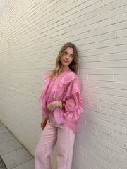 Chemise Légère à Franges Bohème Chic