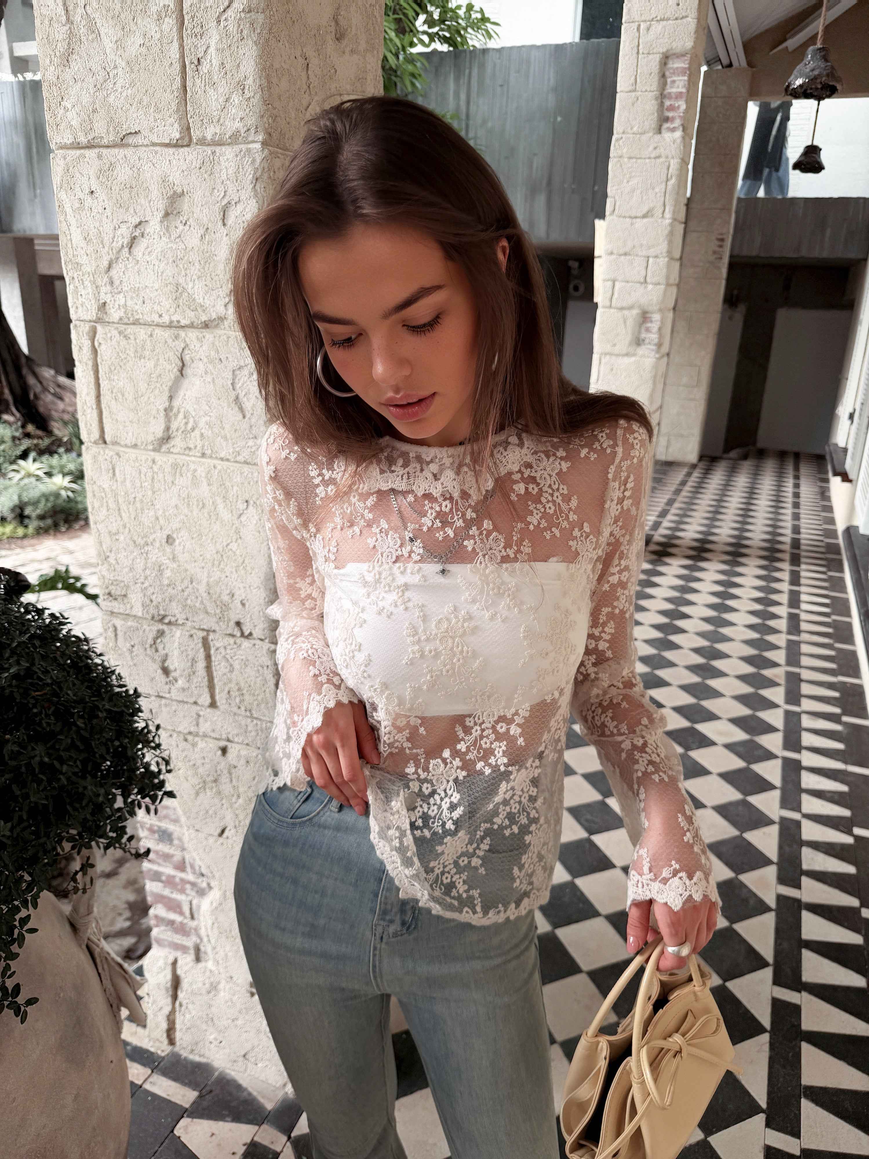 Blouse Dentelle Louise