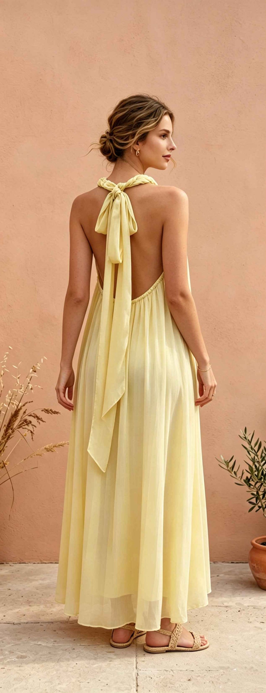 Robe Nour Jaune
