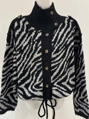 Pull Brune Zebre