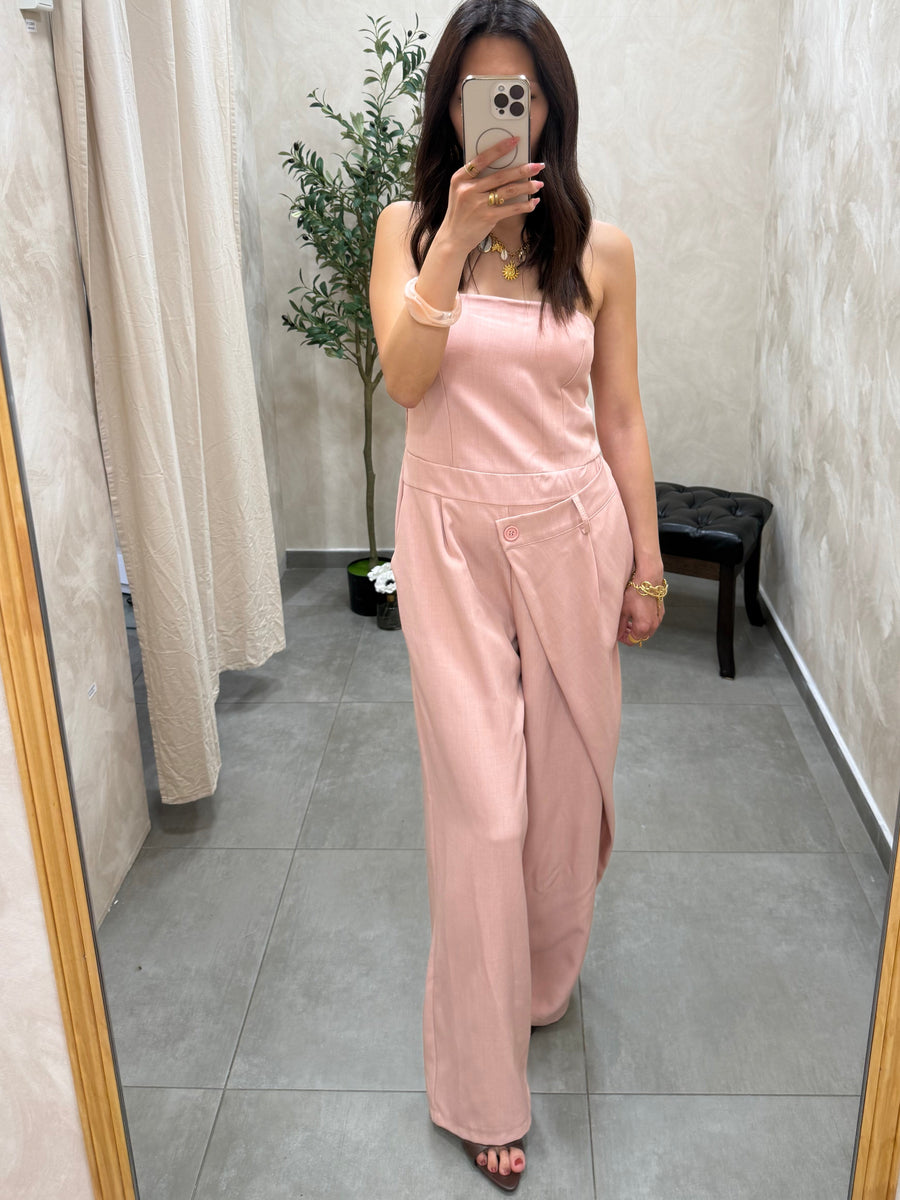 Combinaison pantalon rose