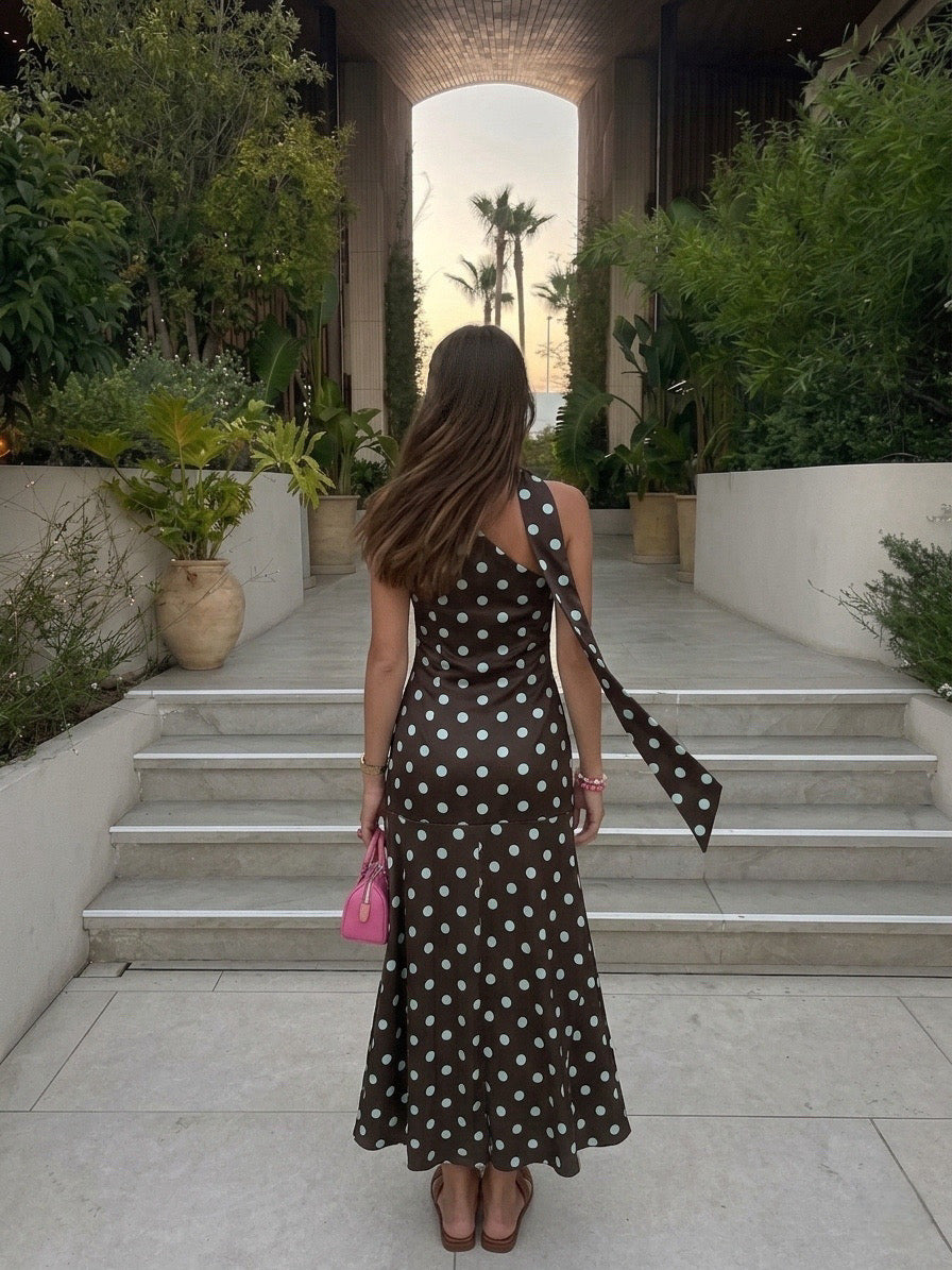 Robe à pois
