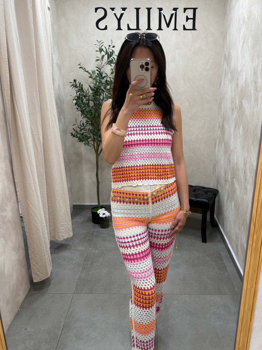 Top crochet Léna