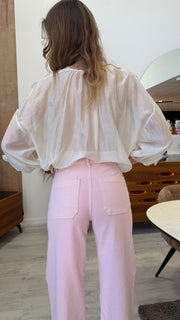 Chemise Légère à Franges Bohème Chic