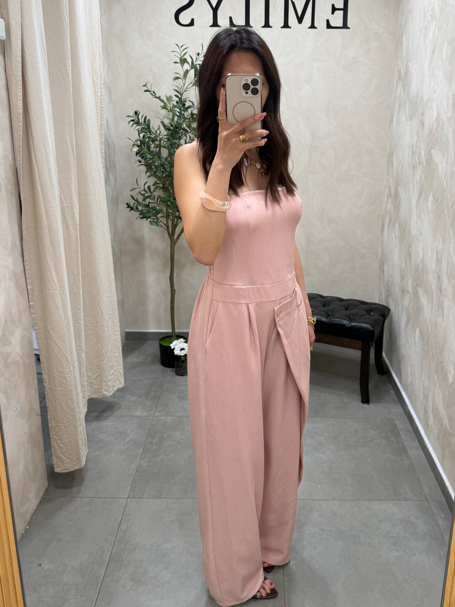 Combinaison pantalon rose
