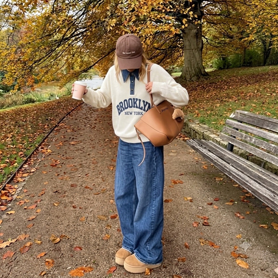 Pull BROOKLYN en jeans