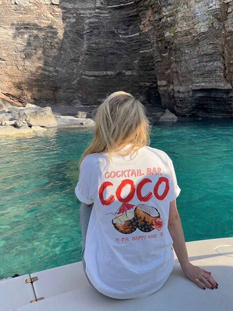 T-shirt COCO en Strass