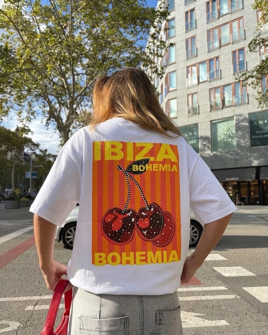 T-shirt IBIZA a strass
