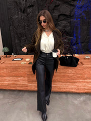 Pantalon en Simili Cuir
