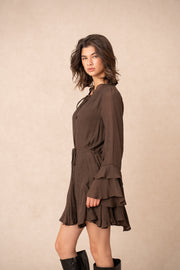 Robe Lilia Marron