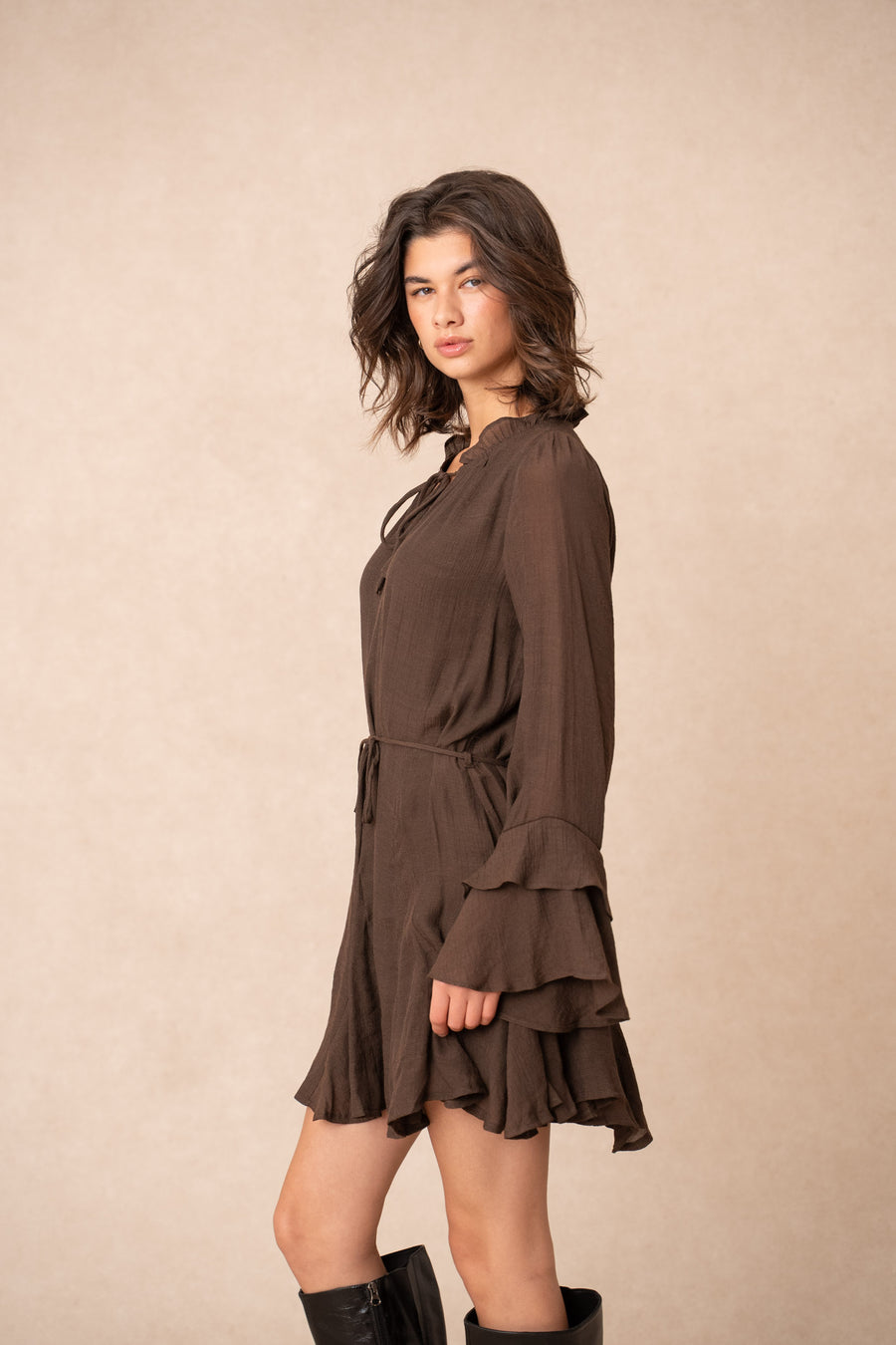 Robe Lilia Marron