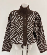 Pull Brune Zebre