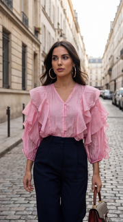 Chemise à Franges Bohème Chic