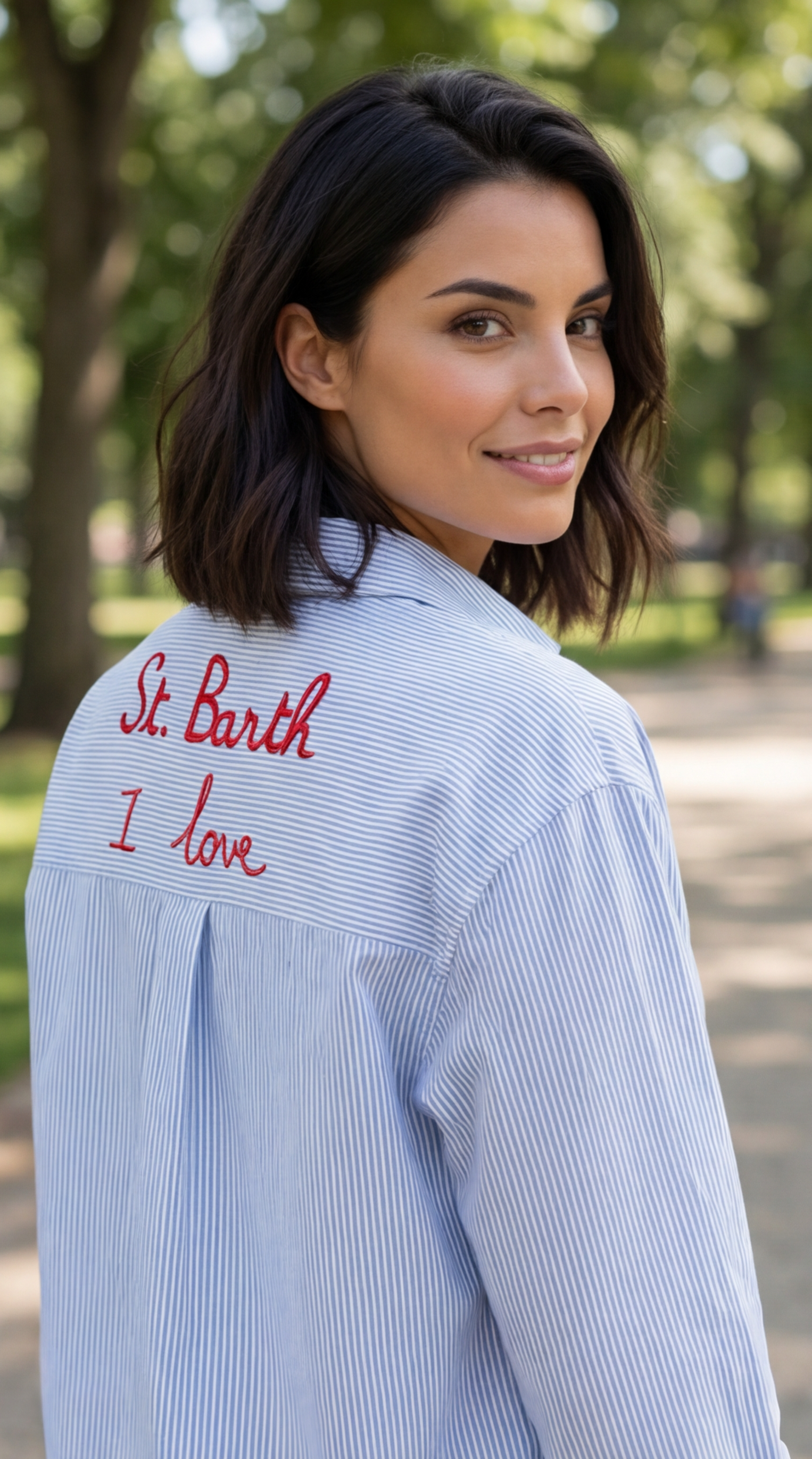 Chemise Bleu Chic à Rayures - Style Moderne