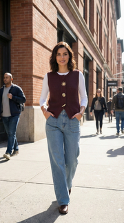 Pull Chic Sans Manches - Style Moderne et Rafraîchissant