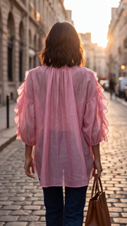 Chemise à Franges Bohème Chic