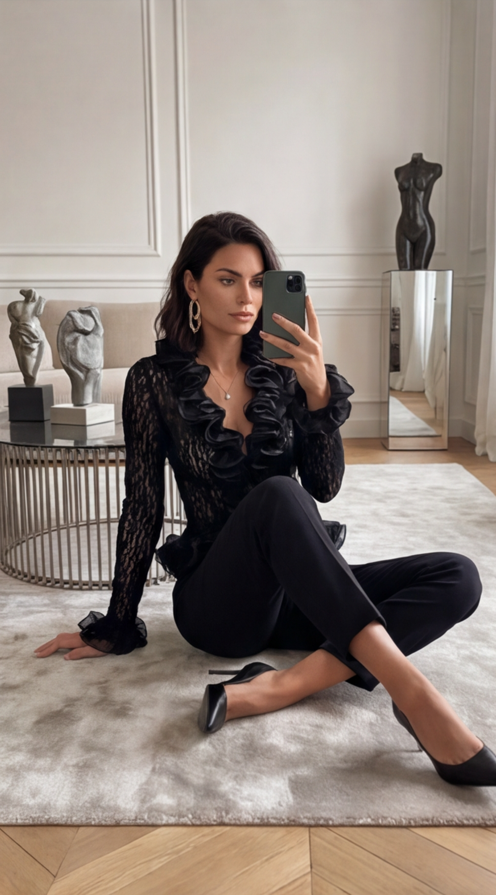 Top dentelle féminin et élégant - Un indispensable pour votre garde-robe