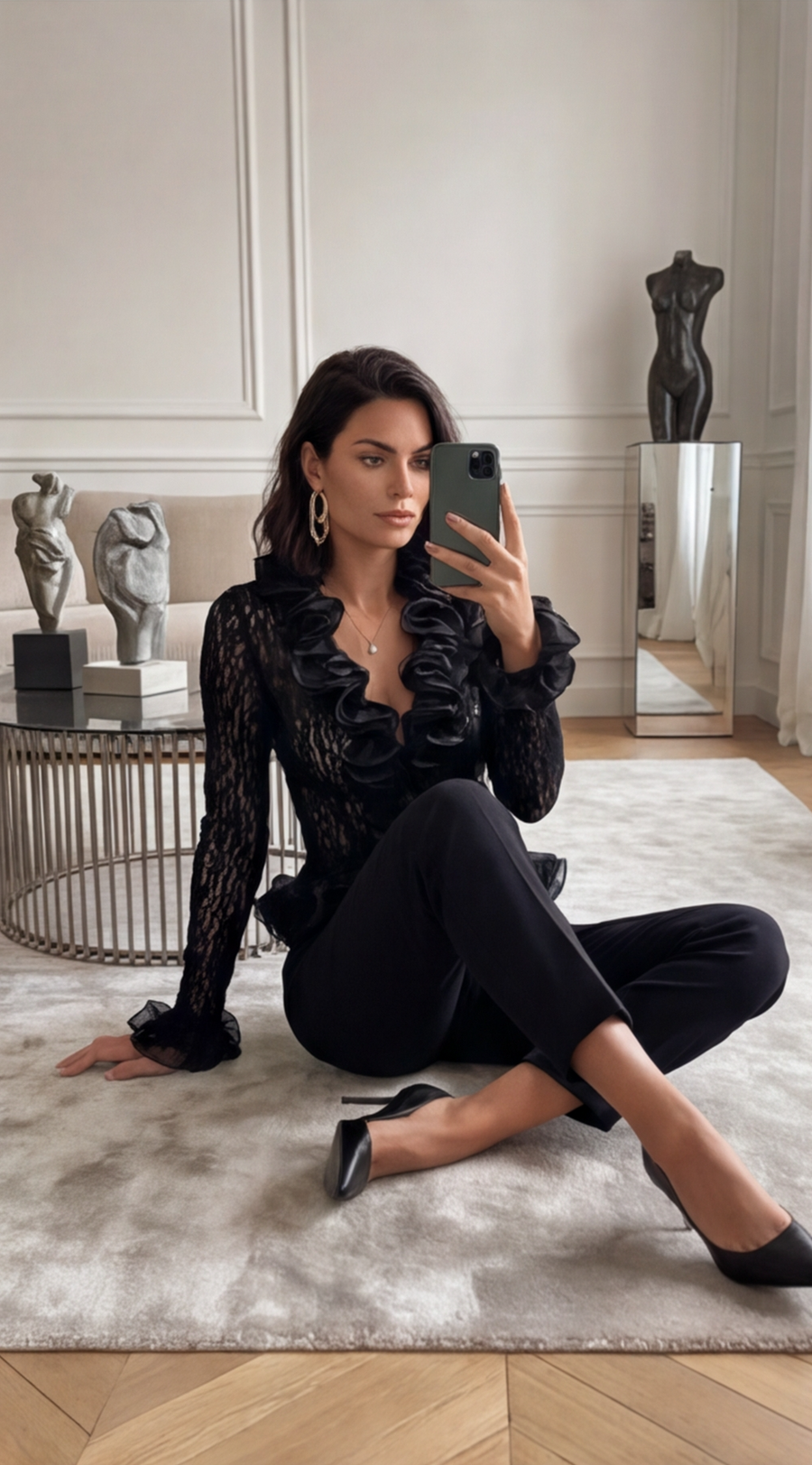 Top dentelle féminin et élégant - Un indispensable pour votre garde-robe