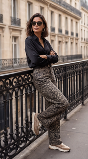 Jean Léopard - Le jean léopard pour un look sauvage
