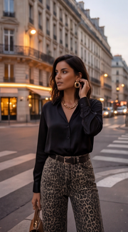 Jean Léopard - Le jean léopard pour un look sauvage